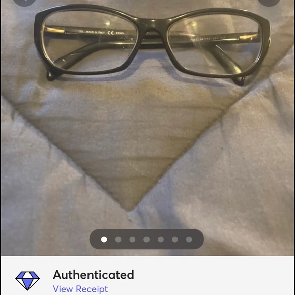 Authentic Fendi Cat Eye Frames - Picture 8 of 8